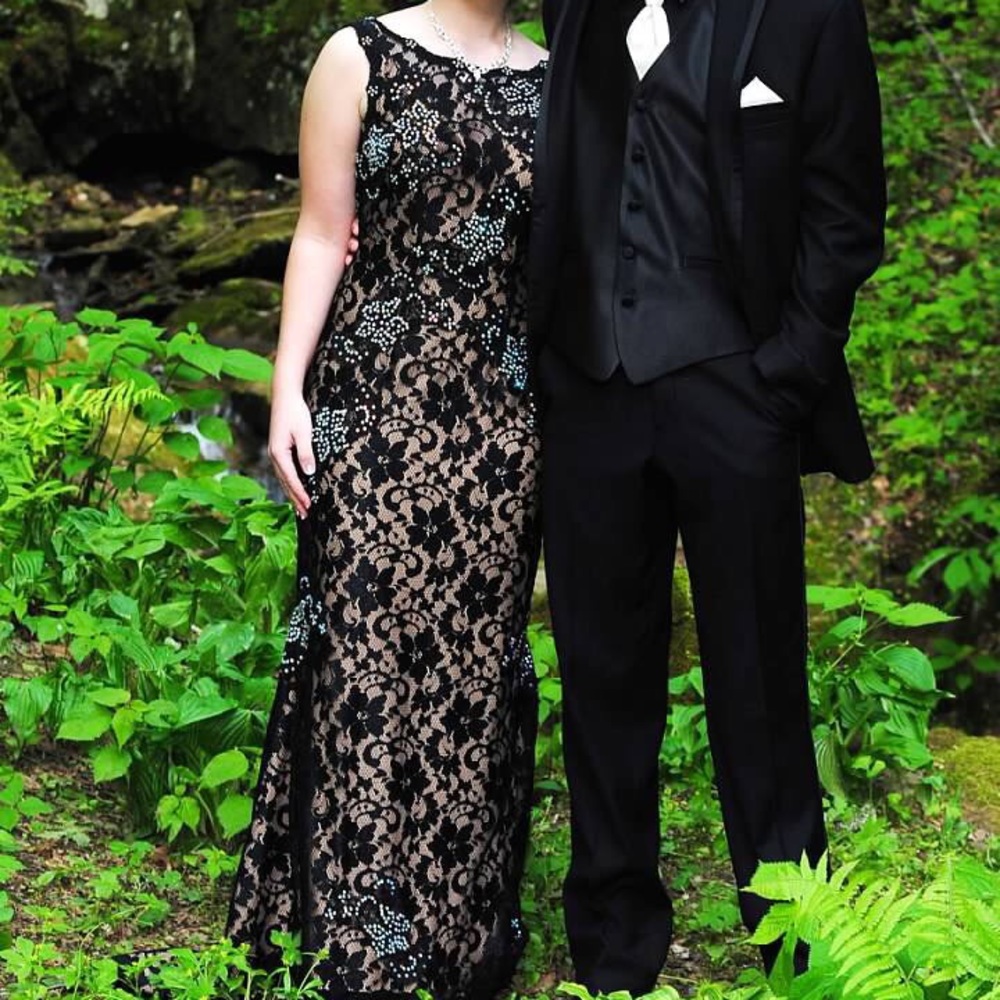 Jovani 21789 Black/Nude Prom/Pageant Dress